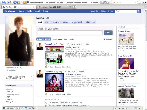 Picture of my facebook profile;btw.